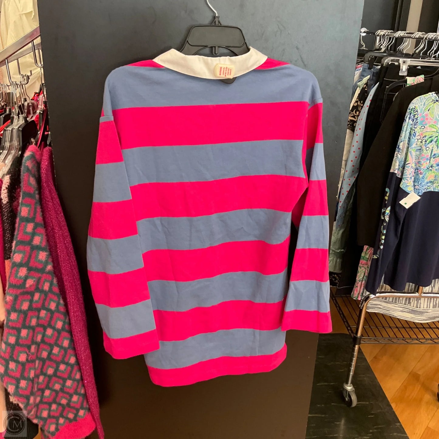 Top Long Sleeve By Dolan Left Coast In Striped Pattern, Size: Xs