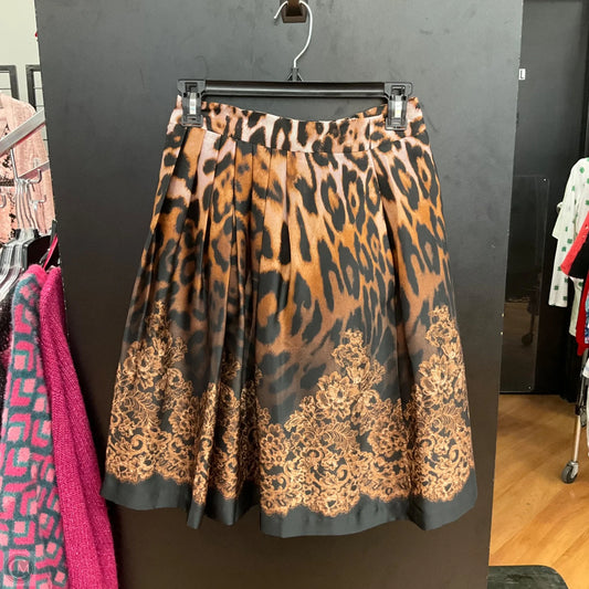 Skirt Mini & Short By Cmc In Animal Print, Size: Xs