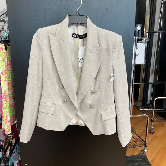 Blazer By Zara In Grey, Size: Xs