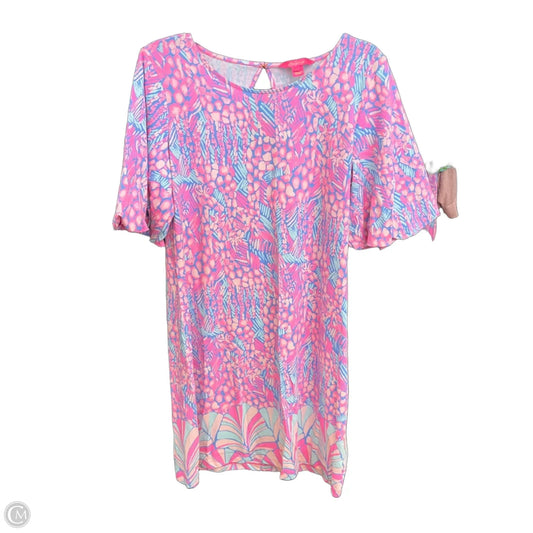 Dress Designer By Lilly Pulitzer In Pink, Size: L