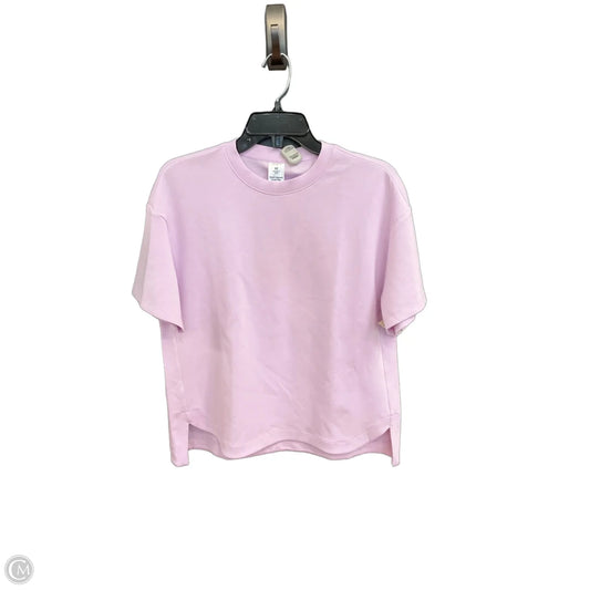 Top Short Sleeve By Clothes Mentor In Purple, Size: M