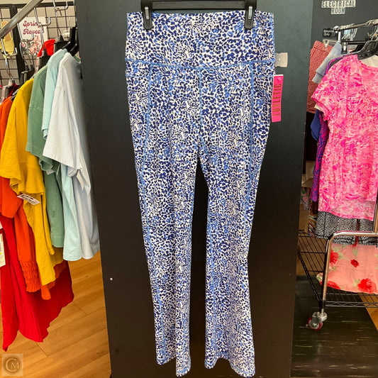 Pants Designer By Lilly Pulitzer In Blue & White, Size: Xl