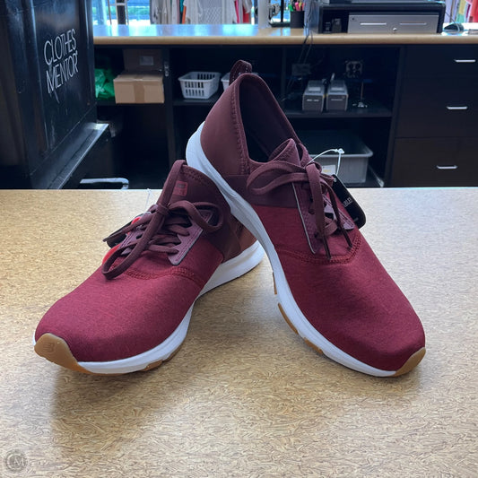 Shoes Athletic By New Balance In Red, Size: 10