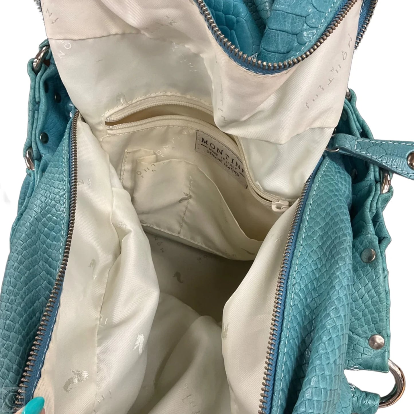 Tote Leather By Cmb, Size: Large