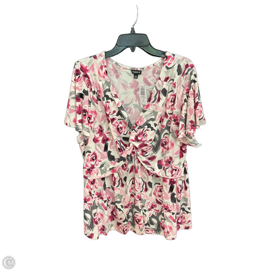 Top Sleeveless By Torrid In Floral Print, Size: 2