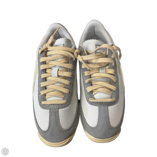 Shoes Athletic By Puma In White, Size: 6.5