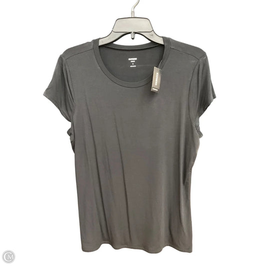 Top Short Sleeve By Express In Black, Size: Xl