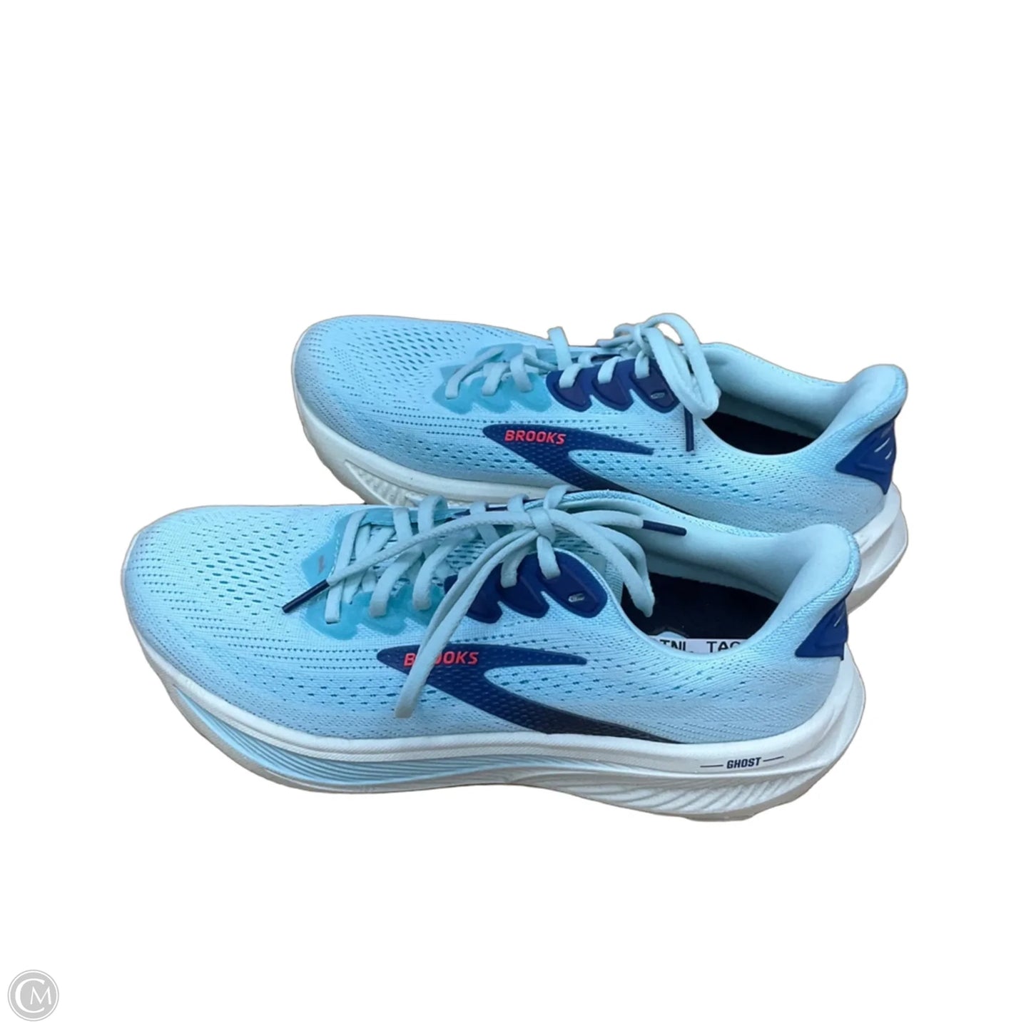 Shoes Athletic By Brooks In Aqua, Size: 9.5