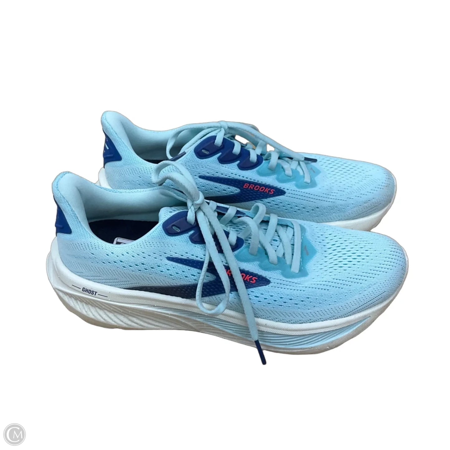Shoes Athletic By Brooks In Aqua, Size: 9.5