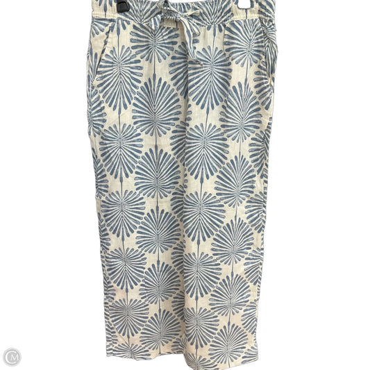 Pants Lounge By Jolie In Blue & White, Size: L