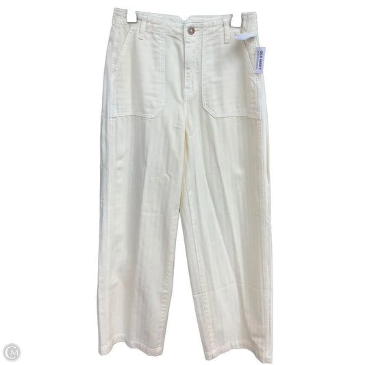 Pants Wide Leg By Old Navy In Yellow, Size: 6l