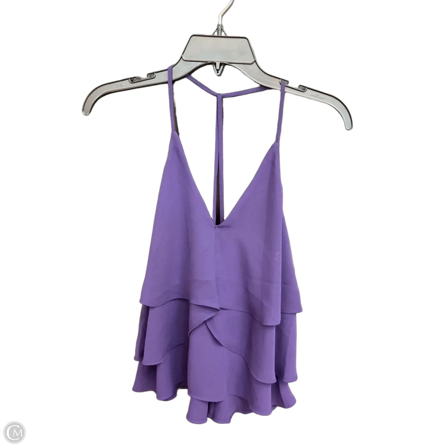 Top Sleeveless By Express In Purple, Size: Xs