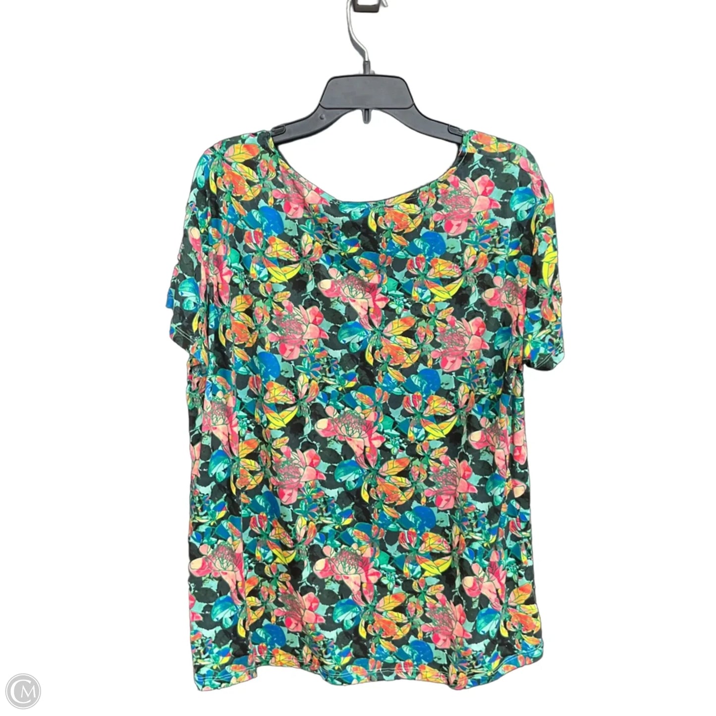 Top Sleeveless By Clothes Mentor In Floral Print, Size: 2x