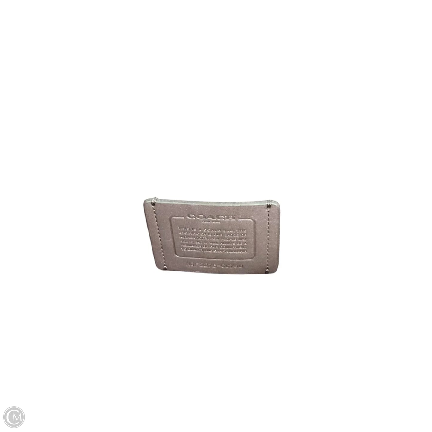 Handbag Designer By Coach, Size: Large