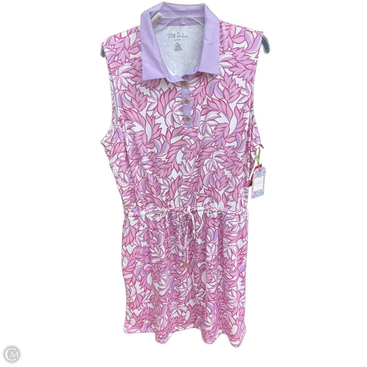 Dress Casual Short By Stella Parker In Floral Print, Size: Xl