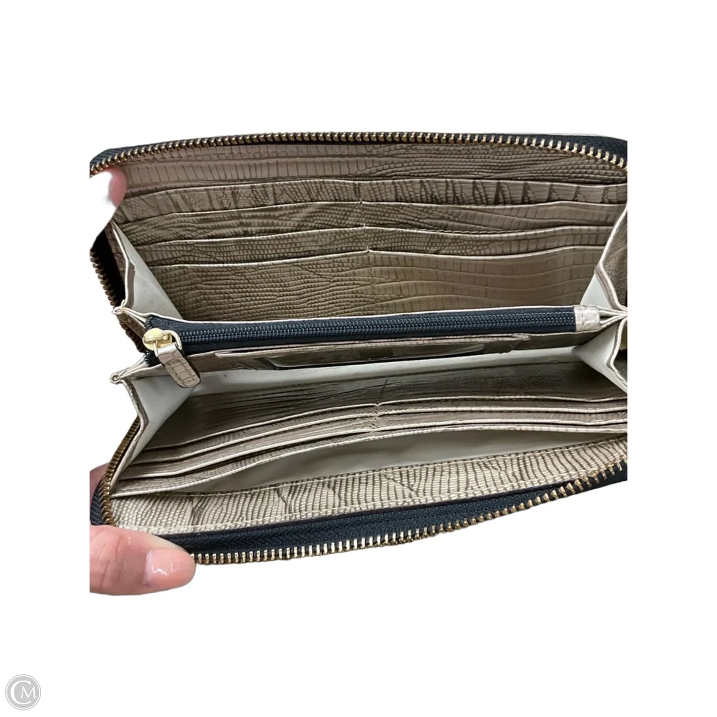 Handbag Designer By Brahmin, Size: Medium