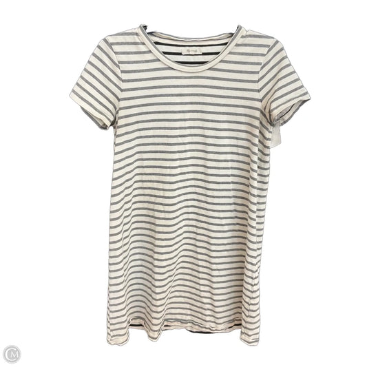 Dress Casual Short By Madewell In Striped Pattern, Size: S