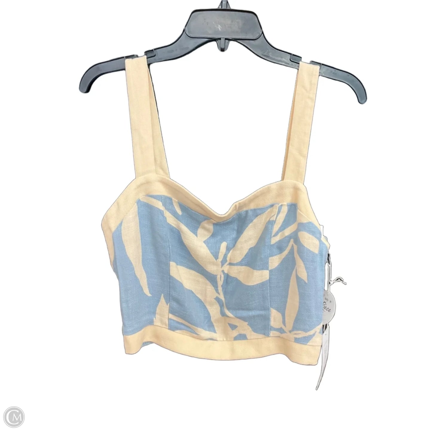 Pants Set 2pc By Sienna Sky In Cream Denim, Size: L