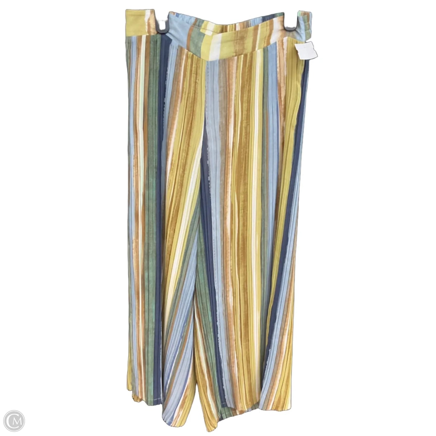 Pants Lounge By Adrianna Papell In Striped Pattern, Size: M