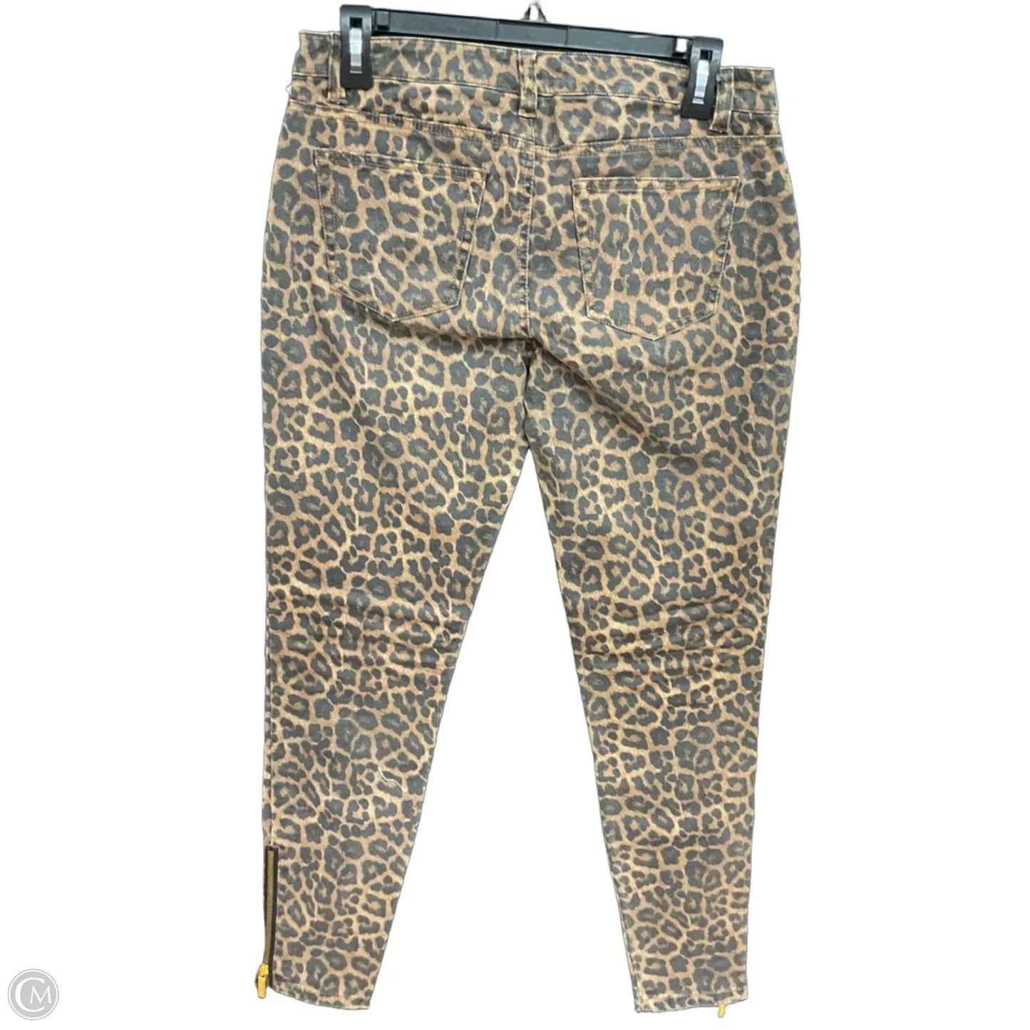 Pants Designer By Michael Kors In Animal Print, Size: 4
