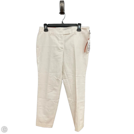 Pants Cropped By Dalia In White, Size: 6