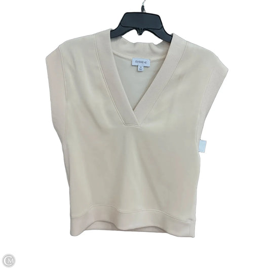 Vest Other By Evereve In Cream, Size: Xs