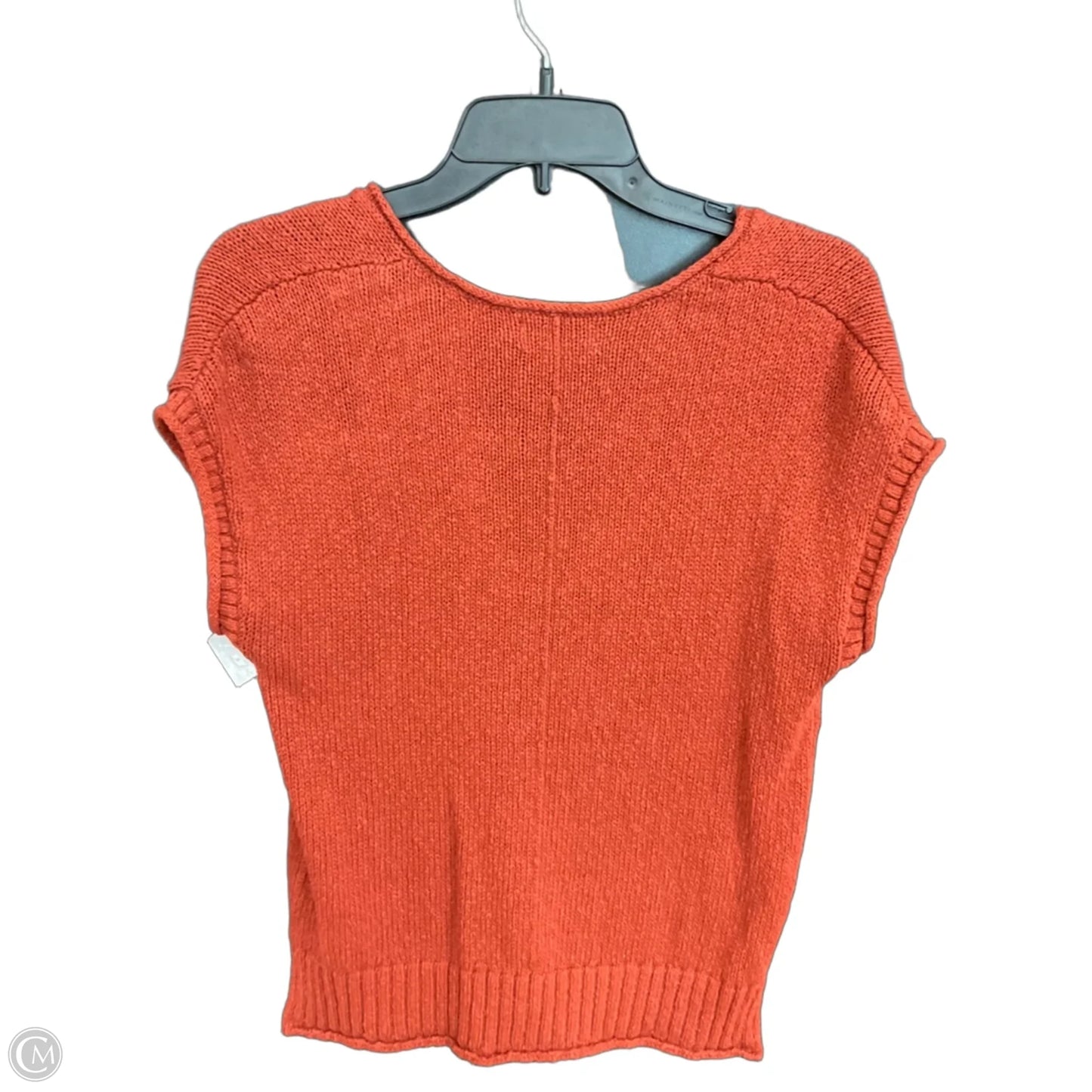 Vest Sweater By Evereve In Orange, Size: Xs
