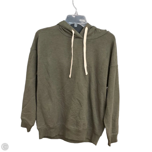 Athletic Sweatshirt Hoodie By Buffalo David Bitton In Green, Size: S