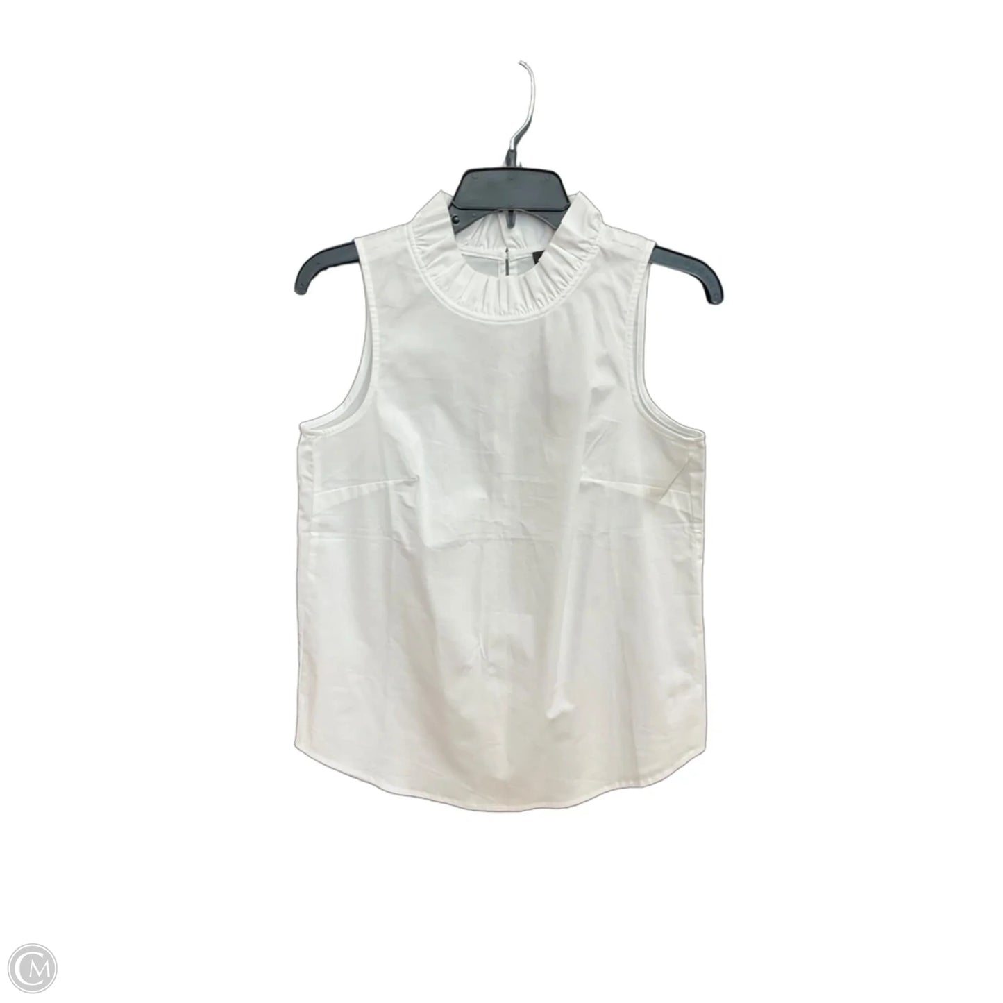 Top Sleeveless By J. Crew In White, Size: Xs
