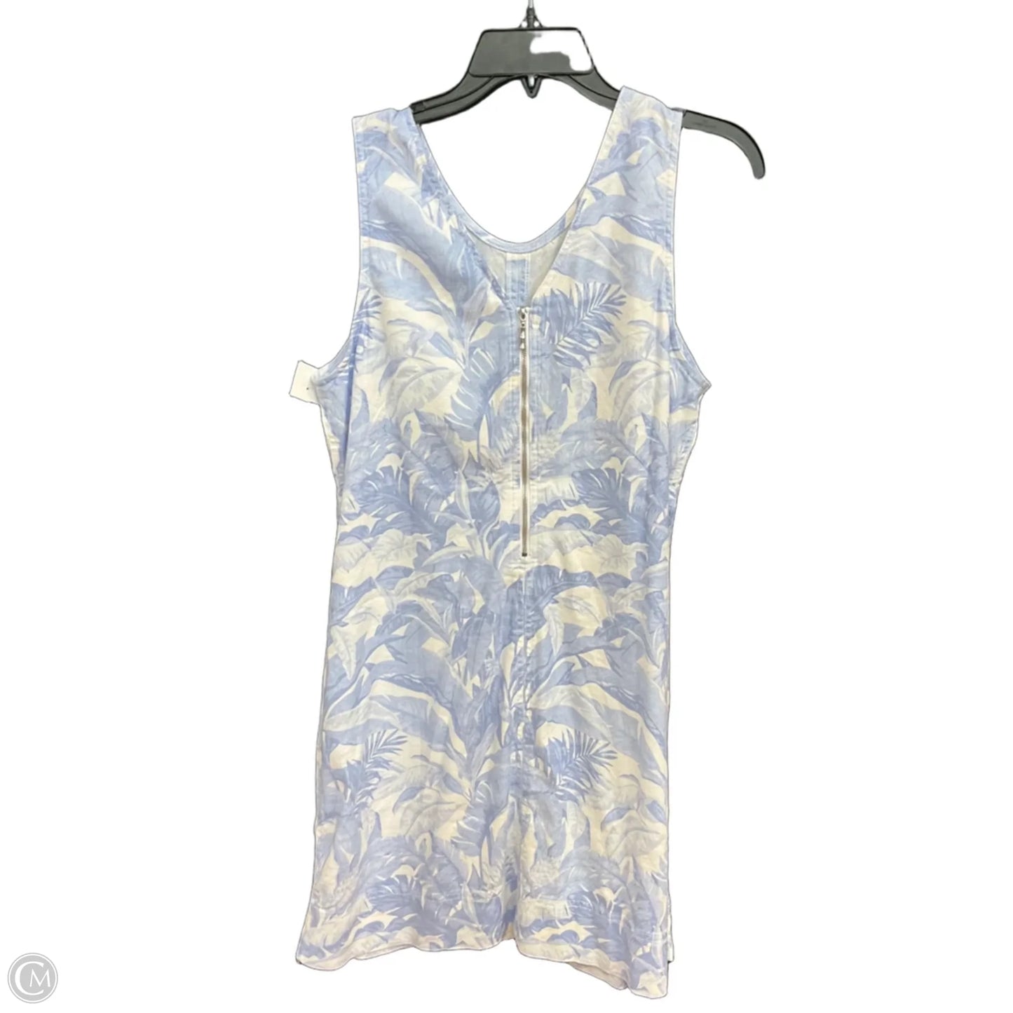 Dress Casual Short By Tommy Bahama In Blue & White, Size: L