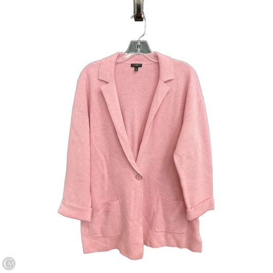 Blazer By Talbots In Pink, Size: Xlp