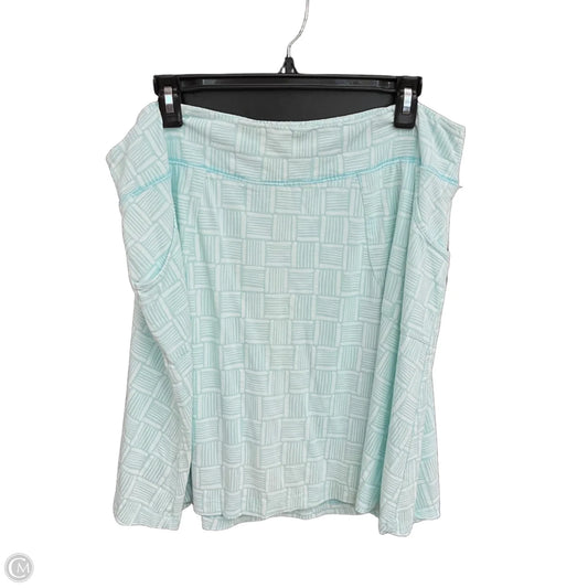 Athletic Skort By Fresh Produce In Aqua, Size: 1x