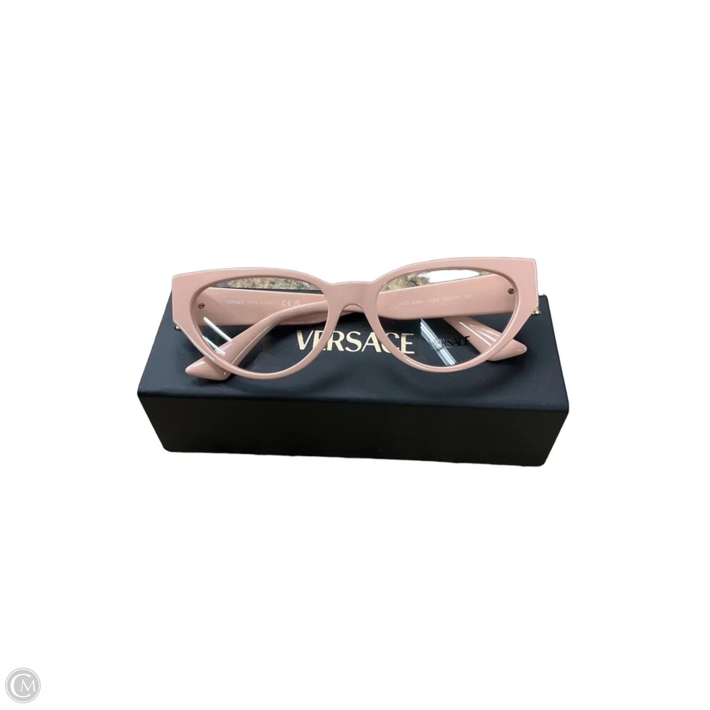 Sunglasses Luxury Designer By Versace, Size: