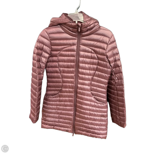 Coat Puffer & Quilted By Lululemon In Maroon, Size: S