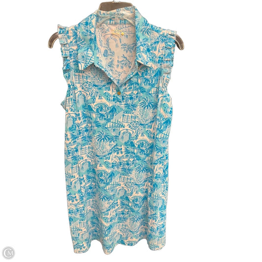 Dress Designer By Lilly Pulitzer In Blue, Size: Xl