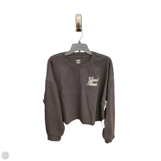 Top Long Sleeve By Old Navy In Black, Size: Xl