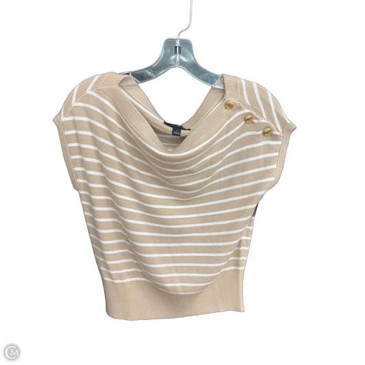 Vest Other By Ann Taylor In Striped Pattern, Size: S