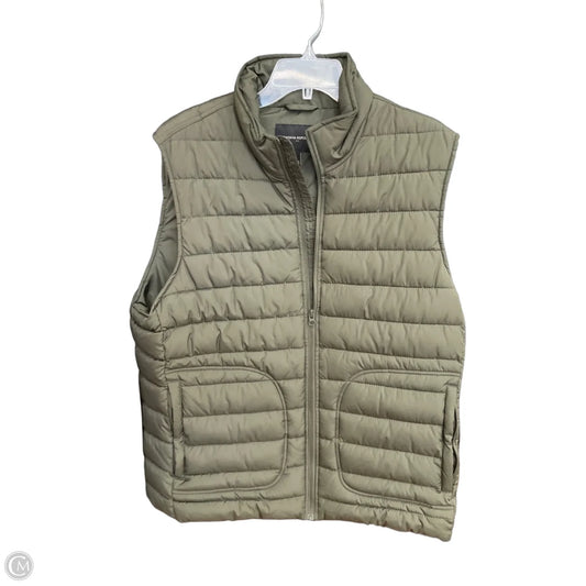 Vest Puffer & Quilted By Banana Republic In Green, Size: L
