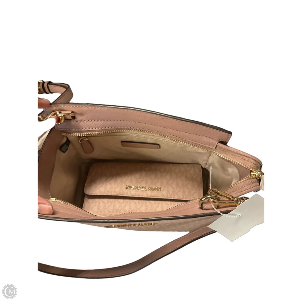 Crossbody Designer By Michael Kors, Size: Medium
