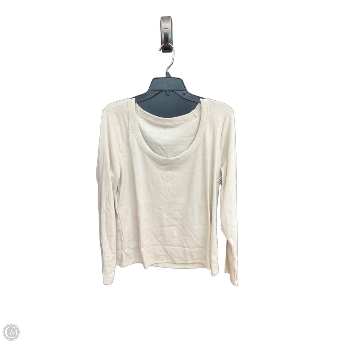 Top Long Sleeve Basic By Old Navy In Tan, Size: 2x