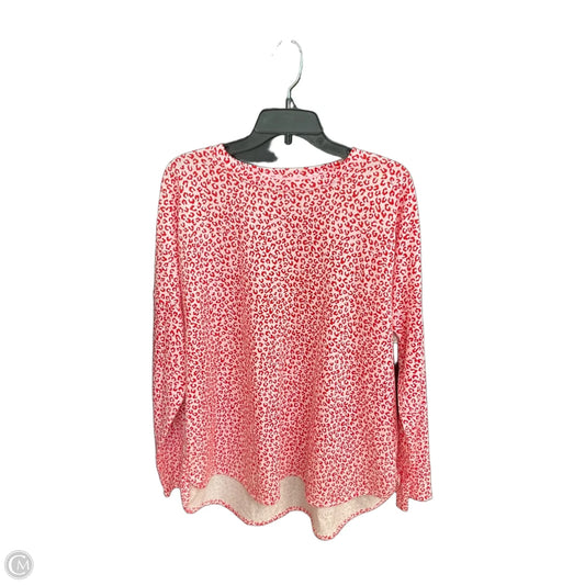 Top Long Sleeve By Crown And Ivy In Pink, Size: Xl