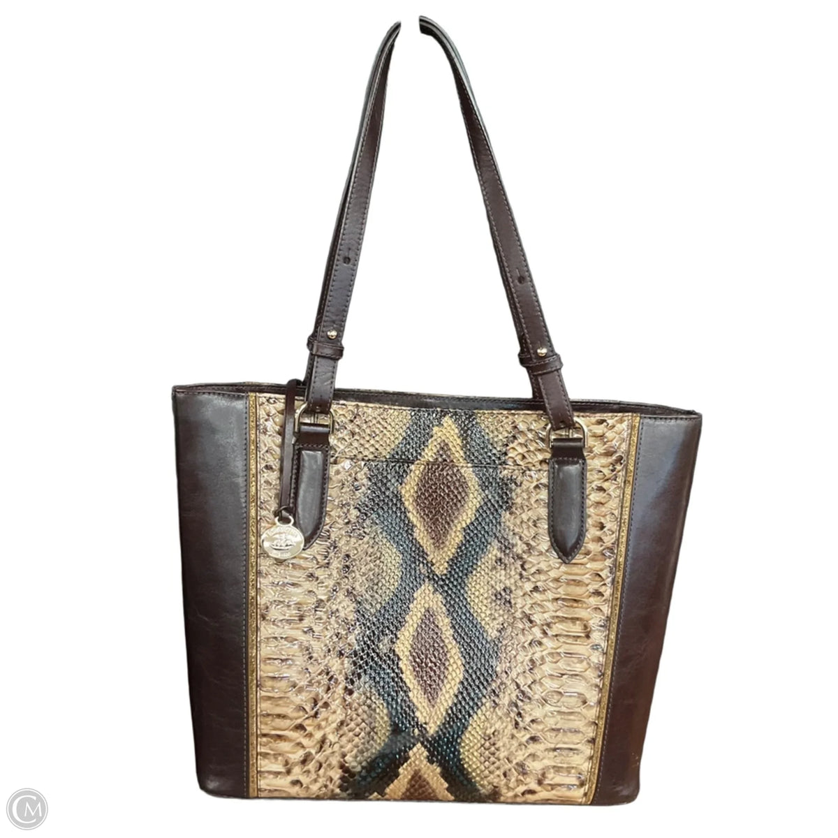 Handbag Designer By Brahmin, Size: Medium