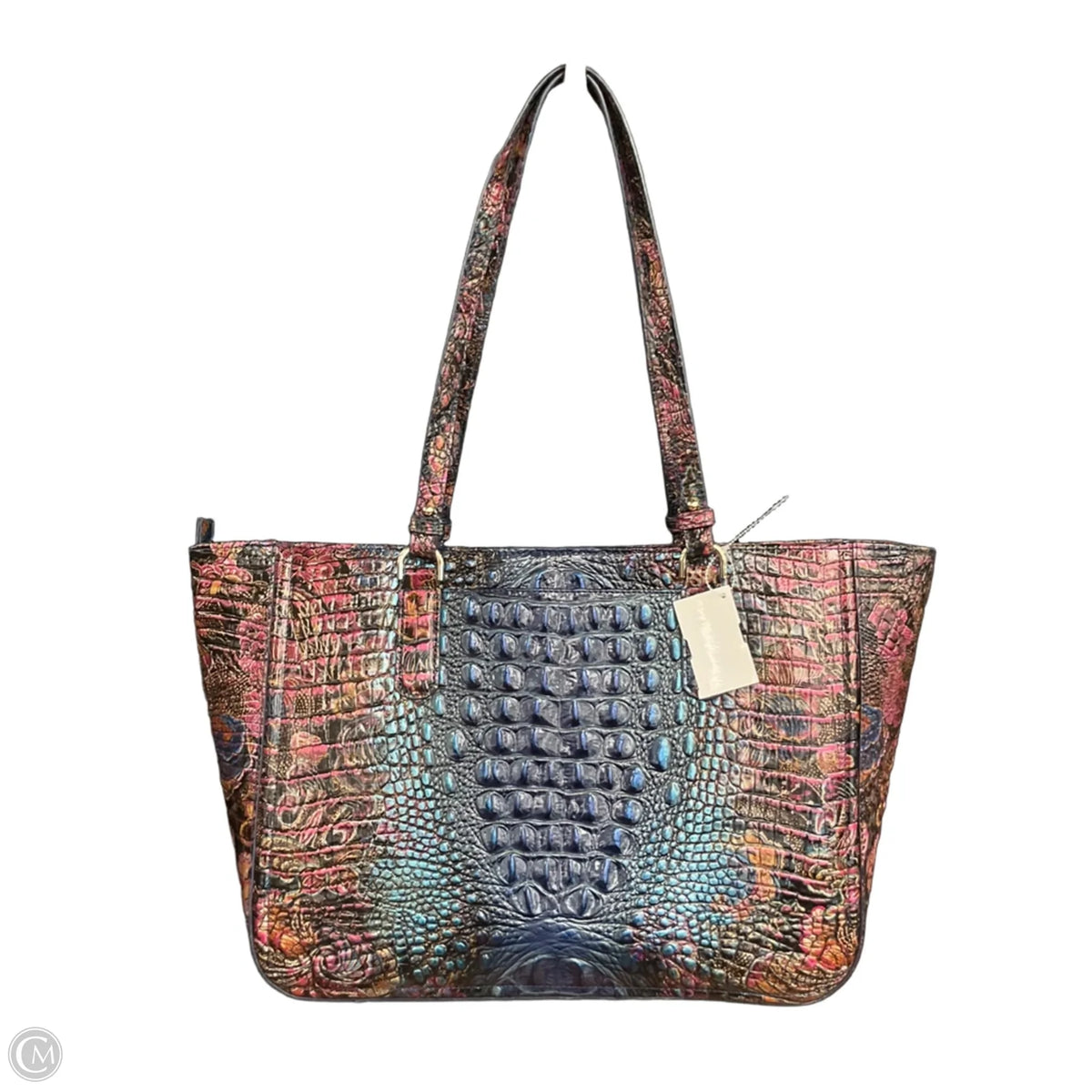 Handbag Designer By Brahmin, Size: Large