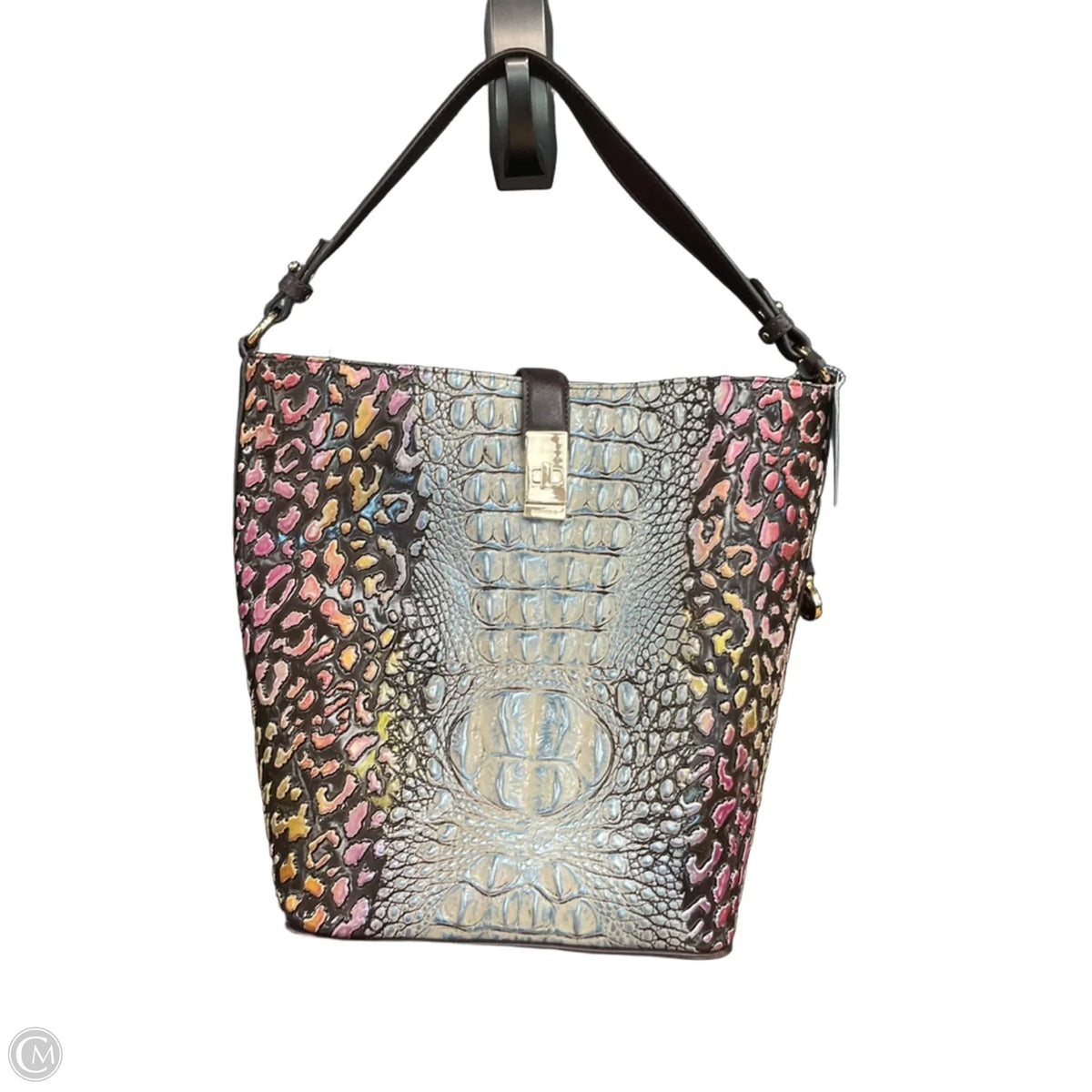 Handbag Designer By Brahmin, Size: Large