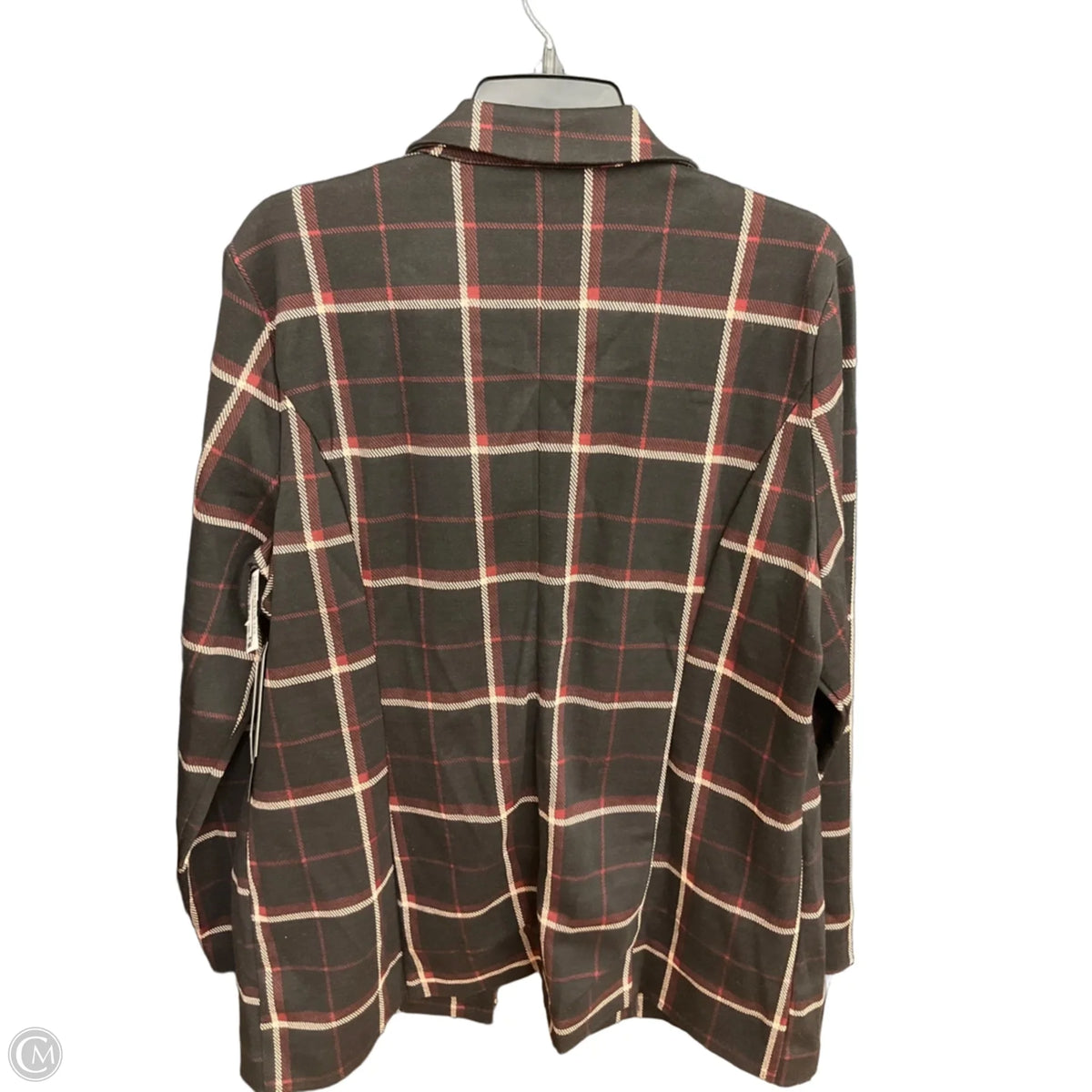Blazer By Liverpool In Plaid Pattern, Size: Xl