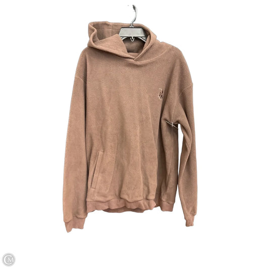Sweatshirt Hoodie By Cmc In Brown, Size: L