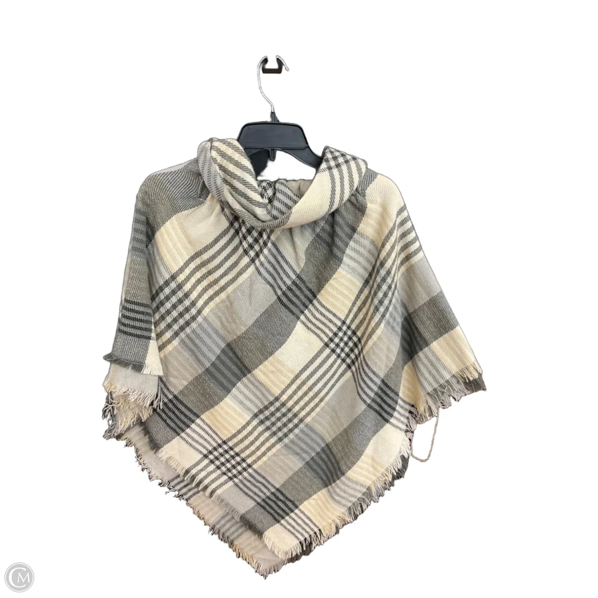 Shawl By Sonoma In Plaid Pattern, Size: Osfm