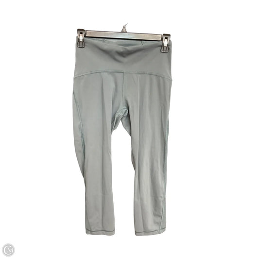 Athletic Leggings Capris By Lululemon In Blue, Size: S