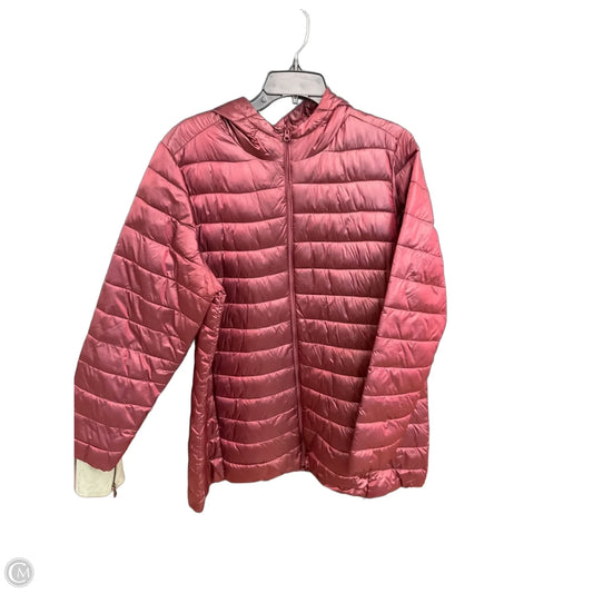 Coat Puffer & Quilted By Torrid In Maroon, Size: 2x
