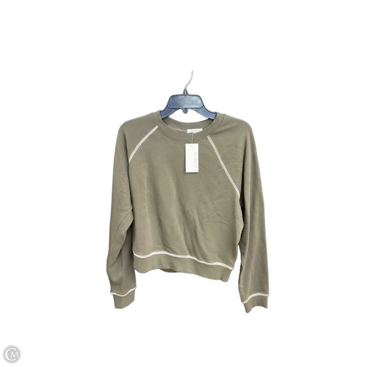 Top Long Sleeve By Evereve In Green, Size: S